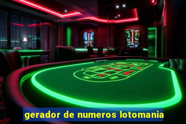 gerador de numeros lotomania